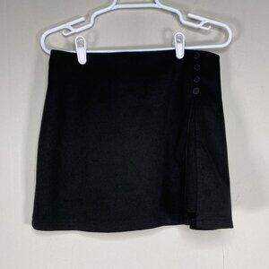 Happy Host Skort Women's XL Black Above Knee A-line Casual